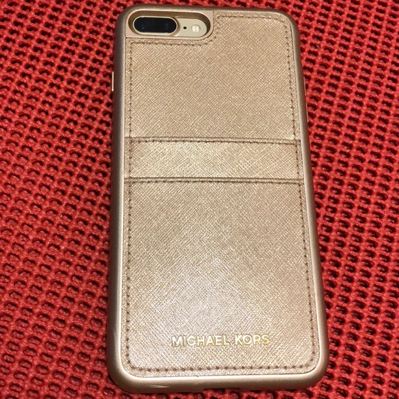 michael kors iphone 8 plus case with card holder